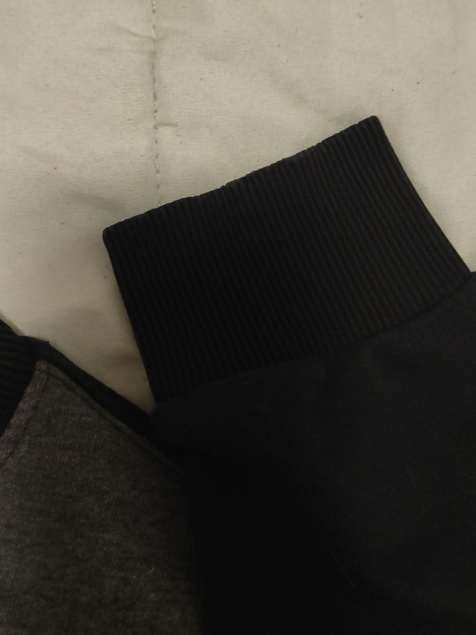 Jersey Hugo Boss hombre talla L negro/gris y banda verde con logo bordado – photo 5